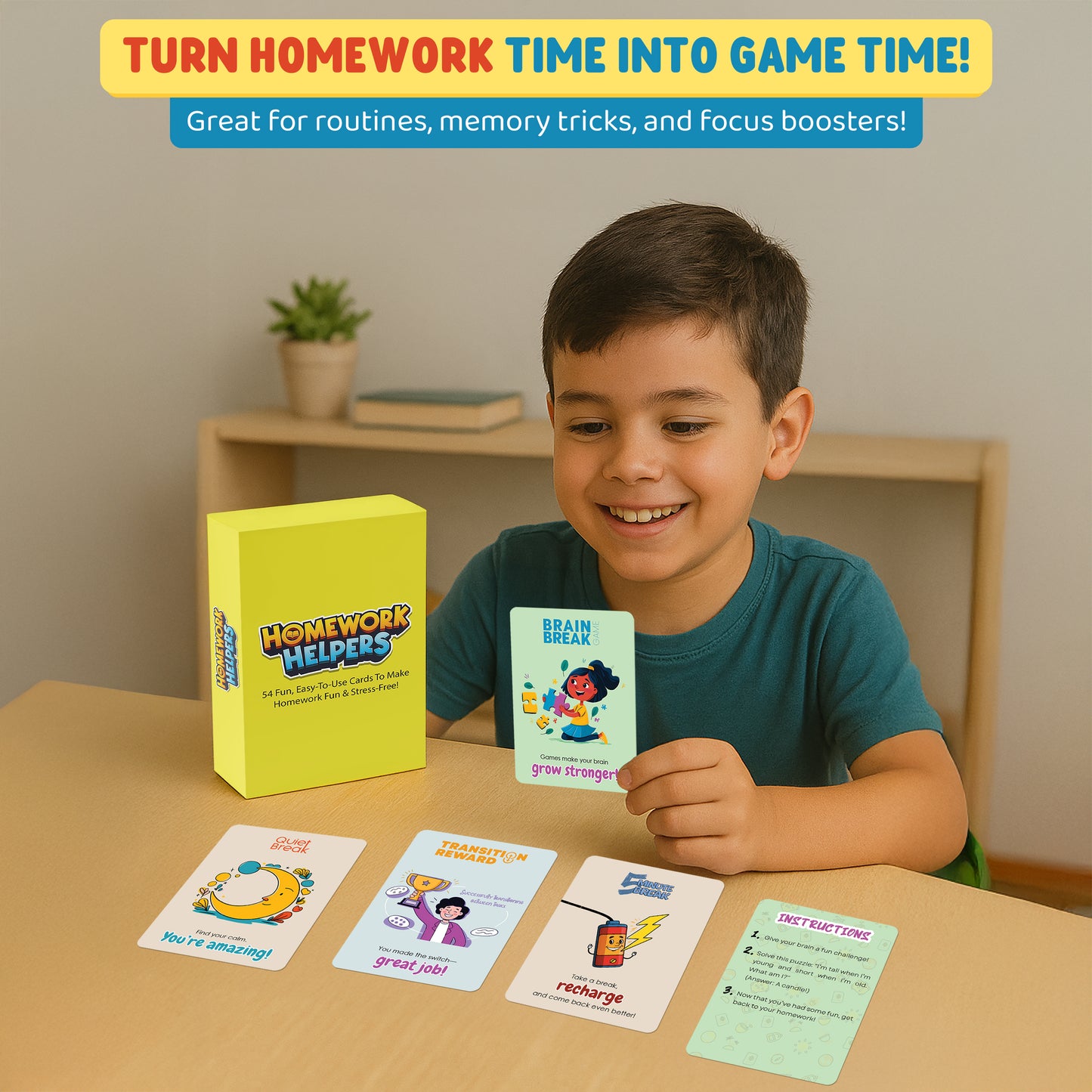Homework Helpers Card Deck